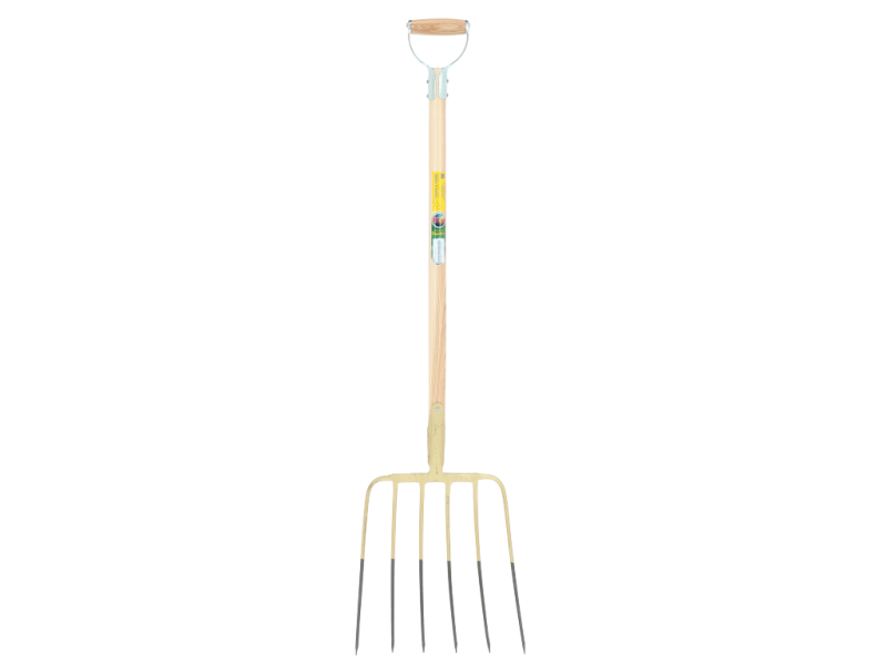 Riek met steel  95 6-tands rond