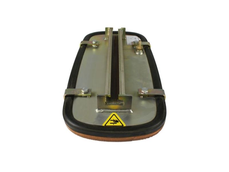 Zuigplaat t.b.v. SM 200/600 vacuümunit draagkracht 200 kg 58x28 cm
