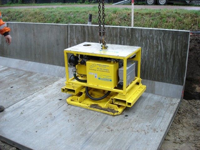 Vacuümunit voor zware toepassingen incl. plaat 1.800 kg