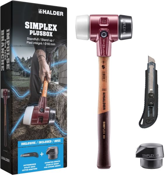 Actiepakket Simplex met breekmes en extra dop | Ø60 mm