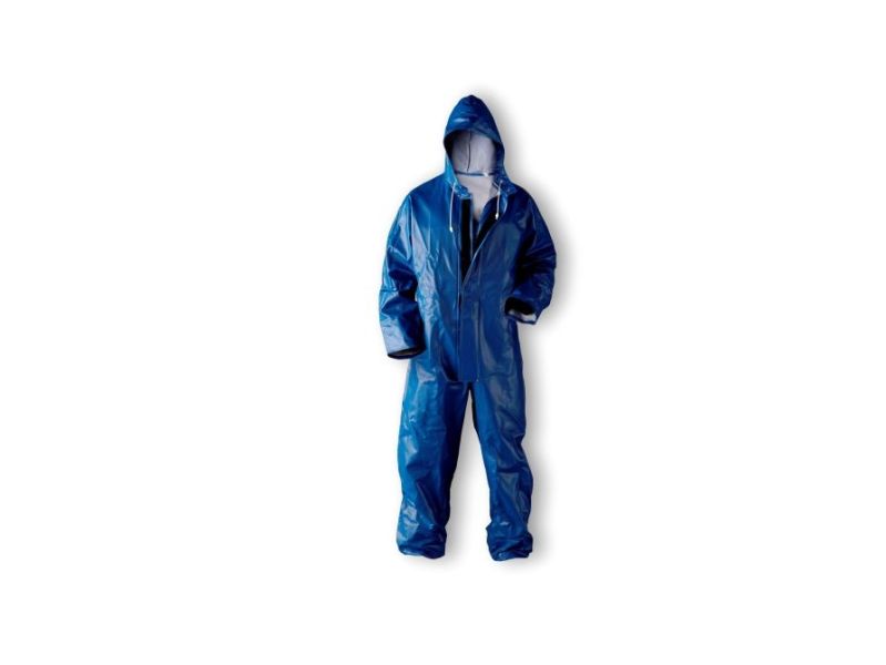 Overall D431 P9 met wigsluiting donkerblauw maat L