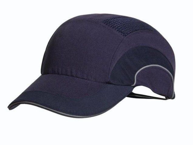 Baseballcap JSP korte klep marineblauw