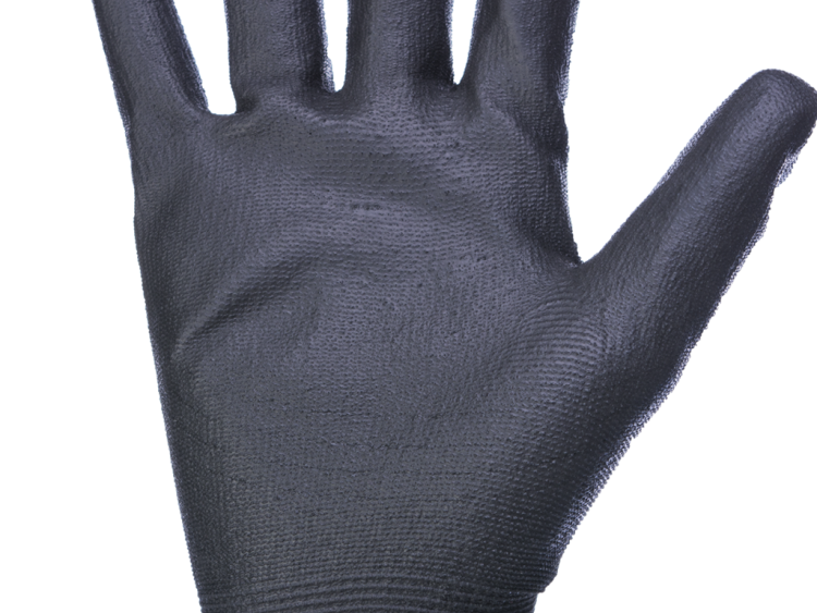 Handschoen PU-flex nylon zwart Cat.2 maat 7/S
