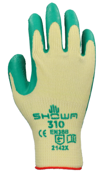Handschoen Showa 310 groen maat 11/XXL