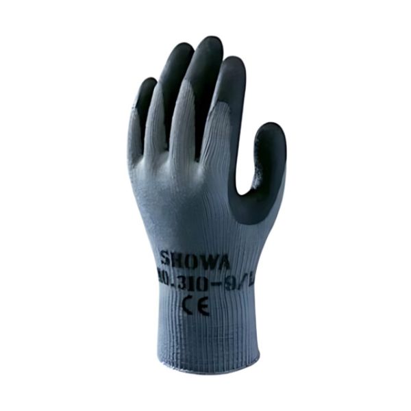 Handschoen Showa 310 black maat: 9/L