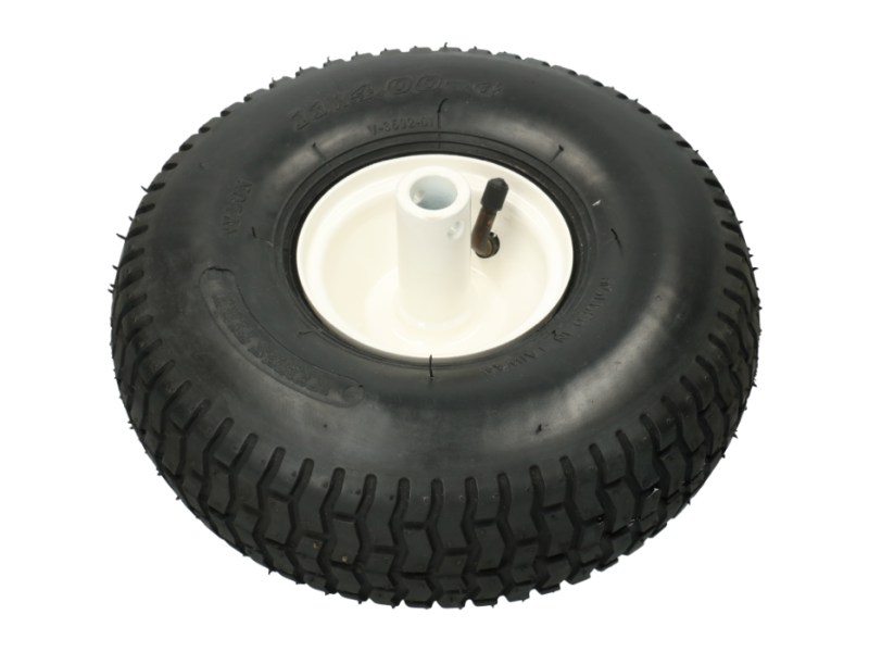 Reserve wiel voor zoutstrooimachine blauw