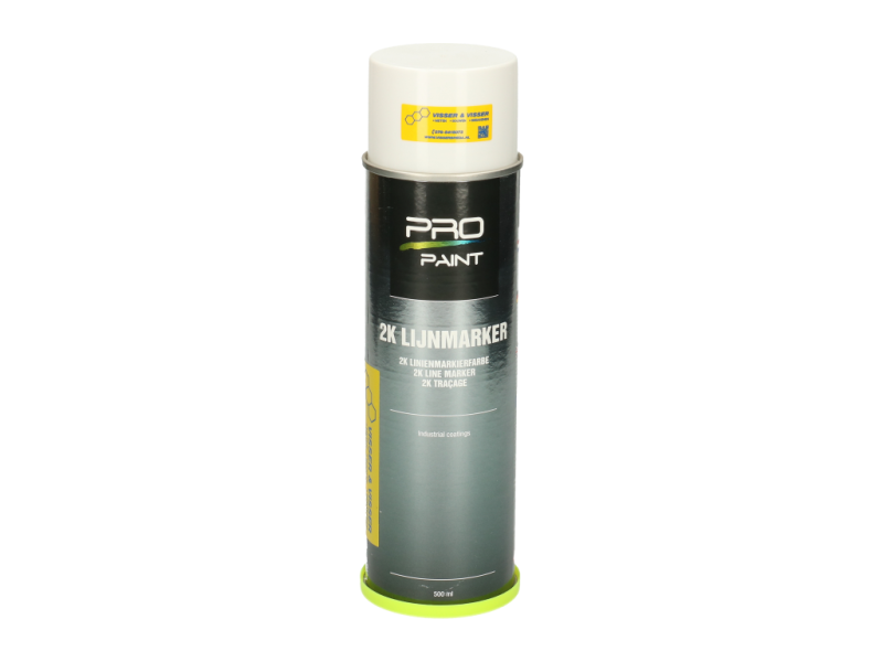 Wegenverfspuitbus Pro-Paint 2K linemarker 500 ml wit