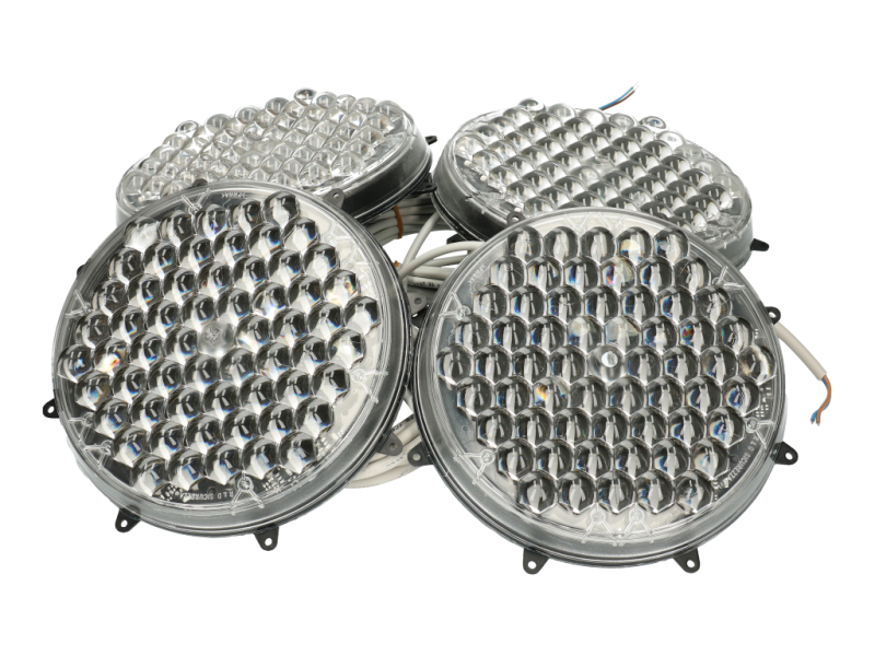 Knipperlichtinstallatie Flasher 200 multi-LED plat