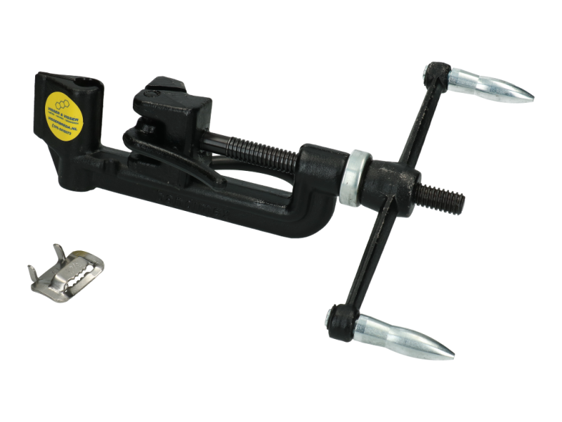 Verkeersbord-montageklemapparaat