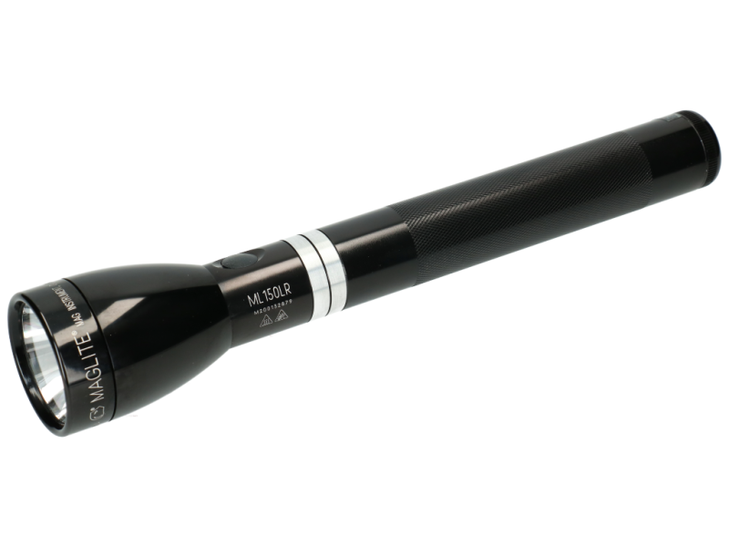 Handlamp Mag-lite LED ML150LR met laders 12/220 Volt