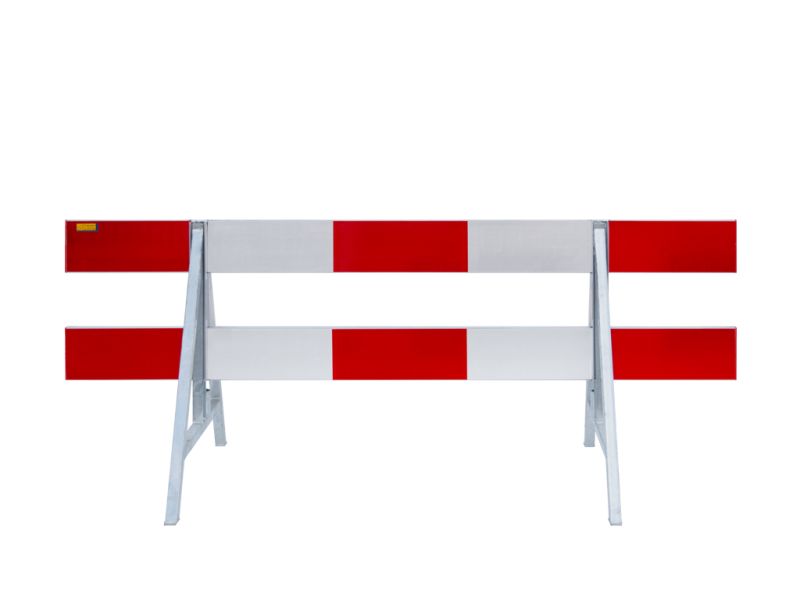 Verkeershek 2,50 m r3 2-zijdig met staanders