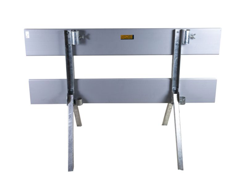 Afzethek 1,50 m r3 met scharnierstaanders