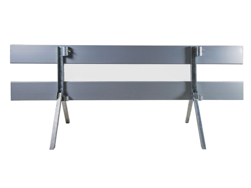 Afzethek 2,50 m r3 met scharnierstaanders