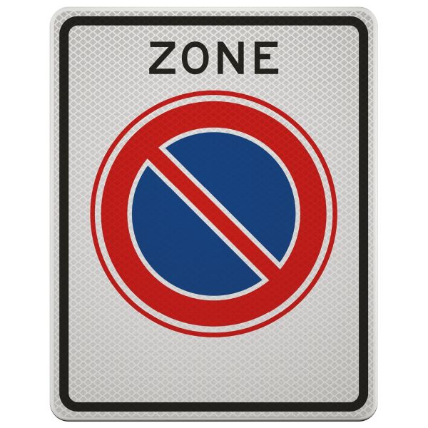 Verkeersbord | Model E01ZB | DOR | 53x67 cm 