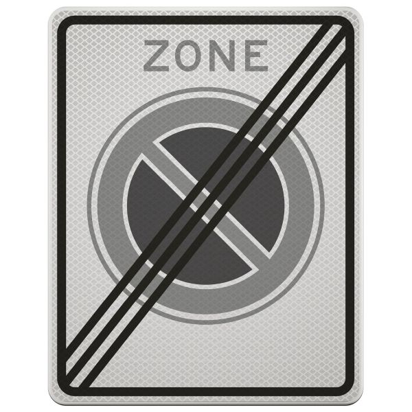 Verkeersbord | Model E01ZE | DOR | 53x67 cm 