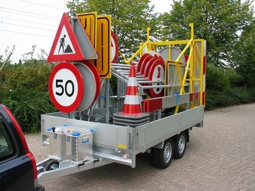 Actiewagen type VP1733 3 m psx met bebakeningsset