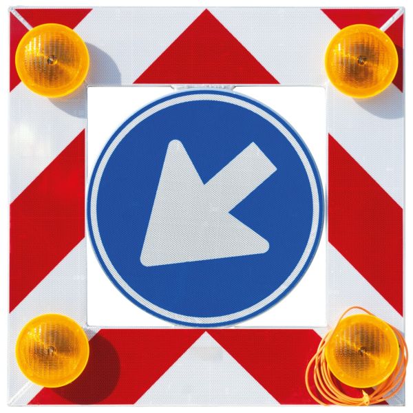 Actieframe | vierkant | 100x100 cm | LED
