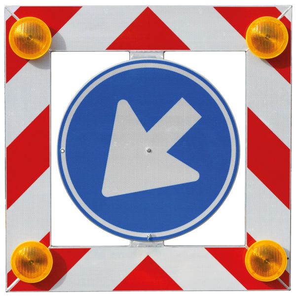 Actieframe | vierkant | 125x125 cm | LED