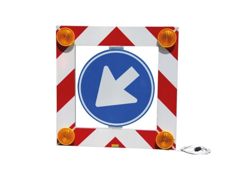 Actiescherm vast 125x125 cm