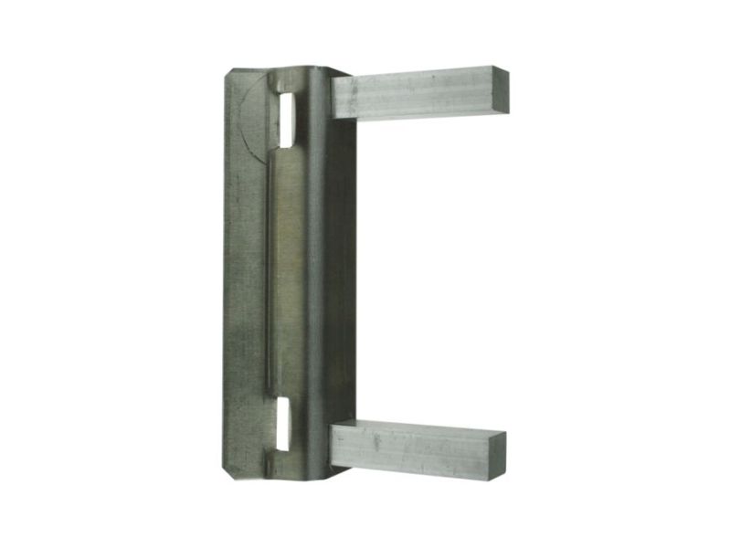 Straatnaambordbeugel t.b.v. koker 20 cm montage vlaggend band-it