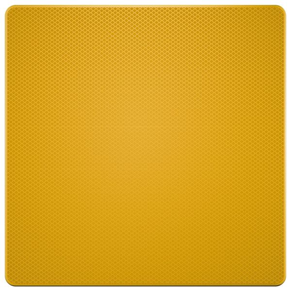 Blanco bord | Geel | DOR | 80x80 cm
