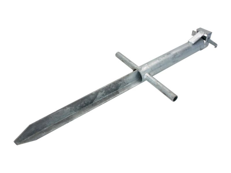 Grondpot met spieverbinding