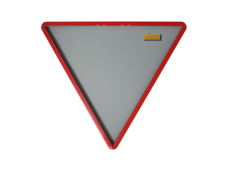 Verkeersbord a/r3/dor ▲-70 cm model: B06