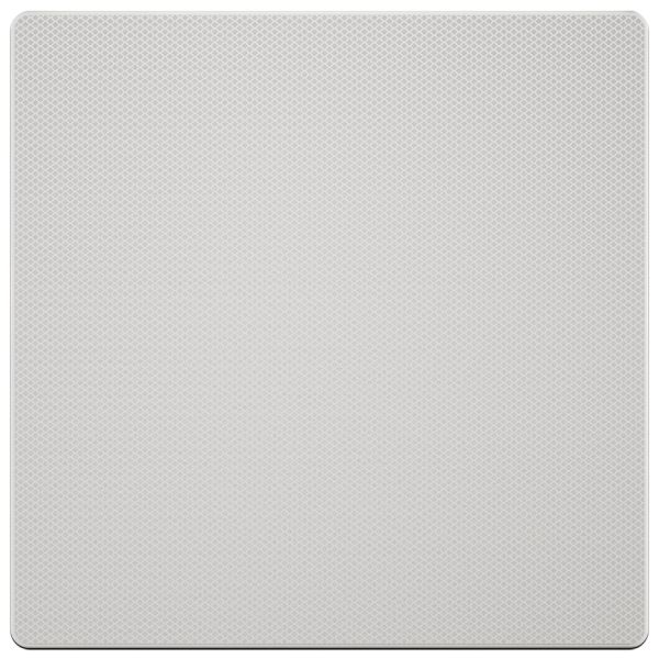 Blanco bord | Wit | DOR | 100x100 cm