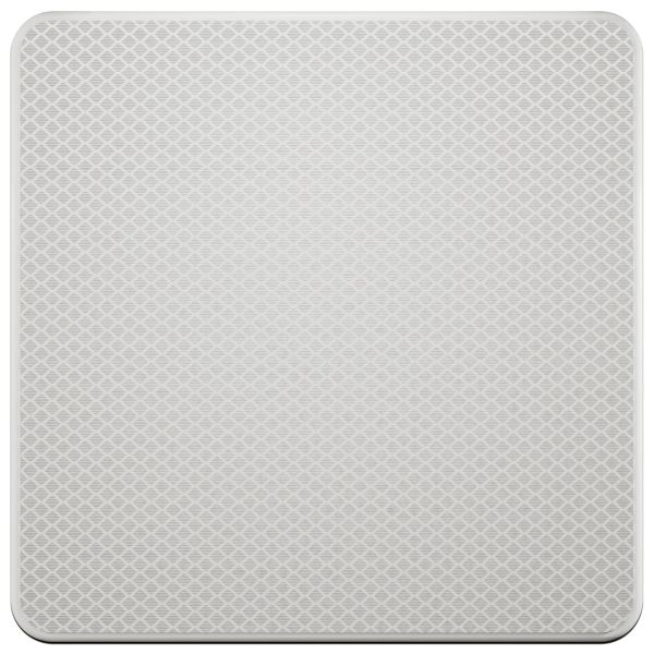 Blanco bord | Wit | DOR | 45x45 cm