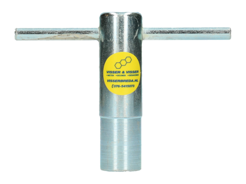 Anti-parkeerpaalsleutel halfrond D, T-model