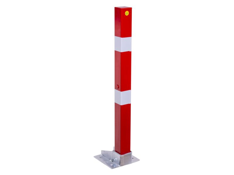 Anti-parkeerpaal klapbaar driekantslot zonder poer