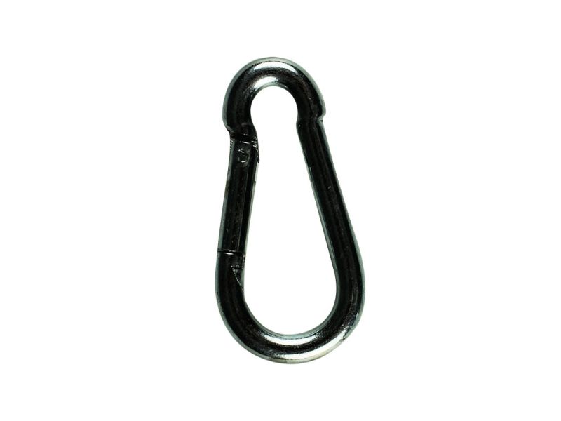 Karabijnhaak gegalvaniseerd 6x60 mm