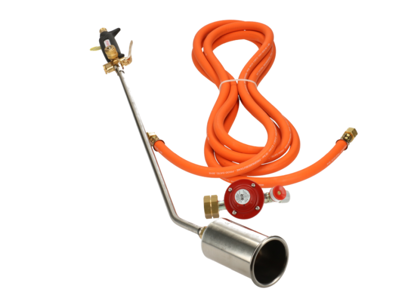 Asfaltbrander met slang en toebehoren standaard