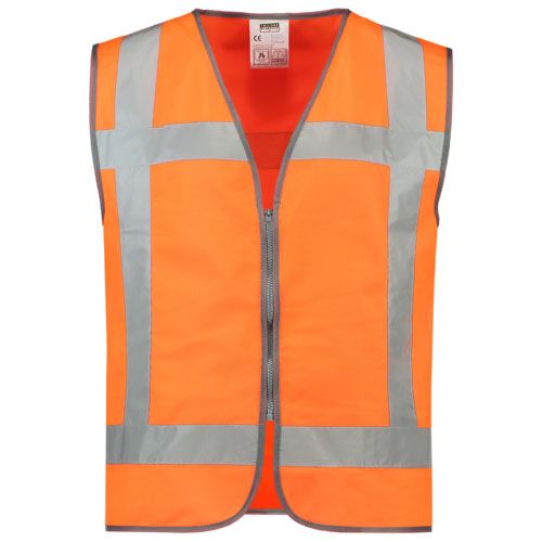 Veiligheidsvest RWS met ritssluiting