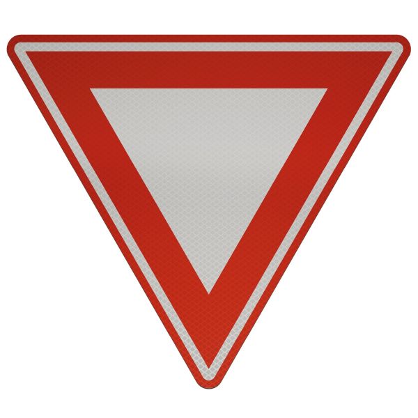 Verkeersbord | Model B06 | VLAK | 70 cm