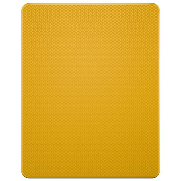 Blanco bord | Geel | DOR | 53x67 cm