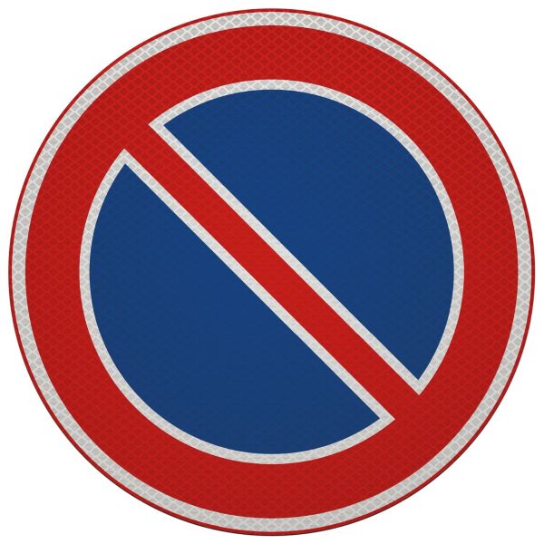 Verkeersbordsticker | E01 | Ø40 cm | klasse 3