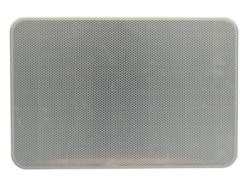 Tekstbord a/r3/dor 45x30 cm wit