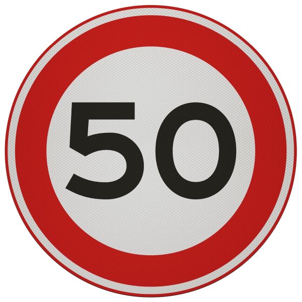Verkeersbordsticker | A0150 | Ø80 cm | klasse 3