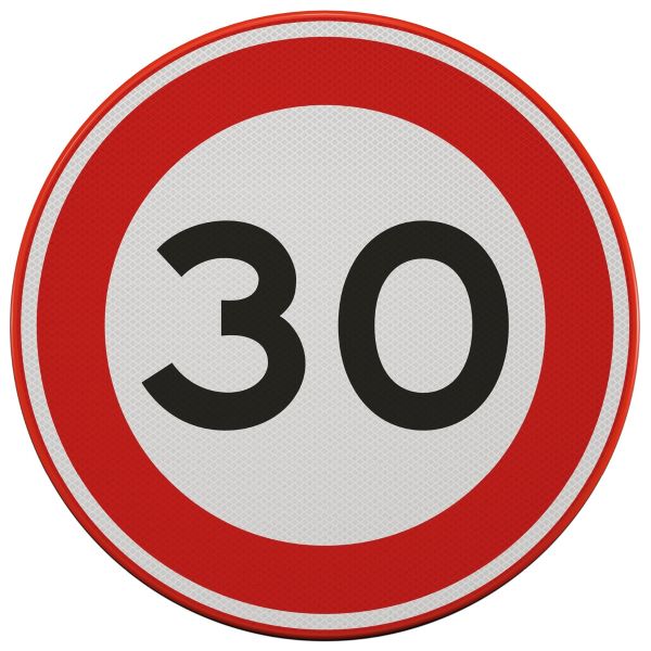 Verkeersbord | Model A0130| DOR | Ø60 cm 