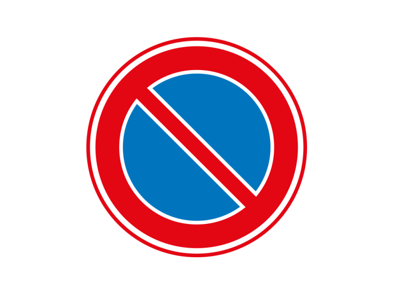 Verkeersbord a/r3/dor Ø 60 cm model: E01