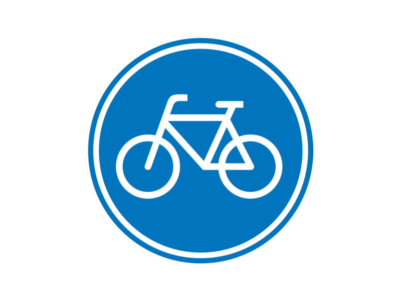 Verkeersbord a/r3/dor Ø 60 cm model: G11