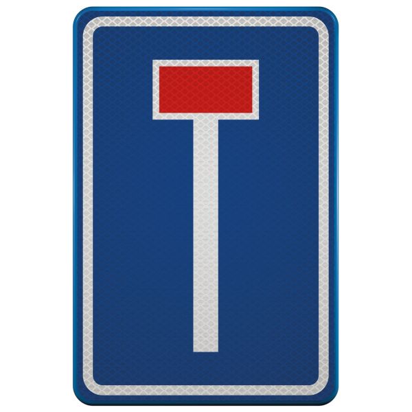 Verkeersbord | Model L08 | DOR | 40x60 cm 