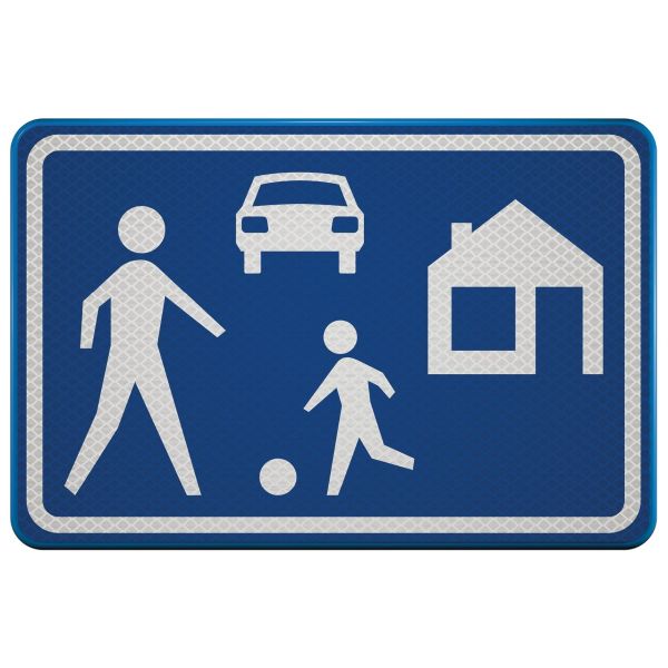 Verkeersbord | Model G05 | DOR | 60x40 cm