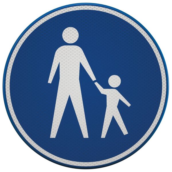 Verkeersbord | Model G07 | DOR | Ø60 cm