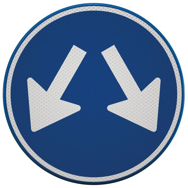 Verkeersbord | Model D03 | DOR | Ø60 cm