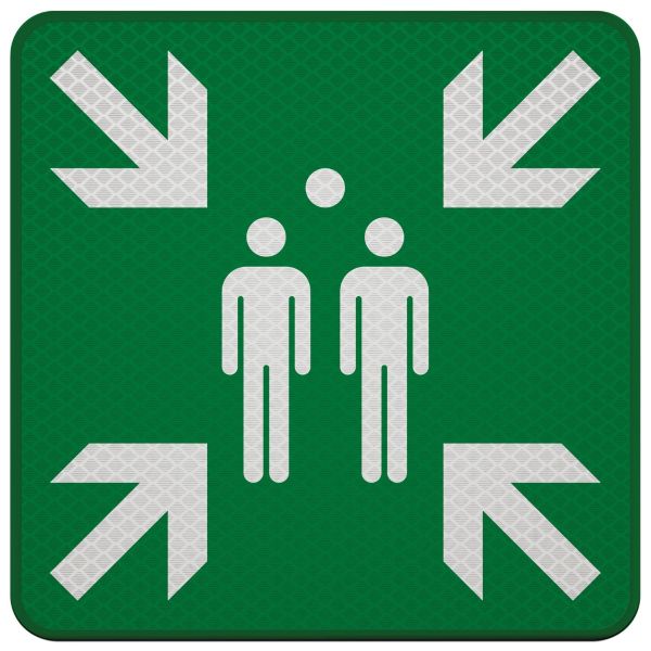 Verkeersbord | Model L1003-1 | DOR | 40x40 cm 