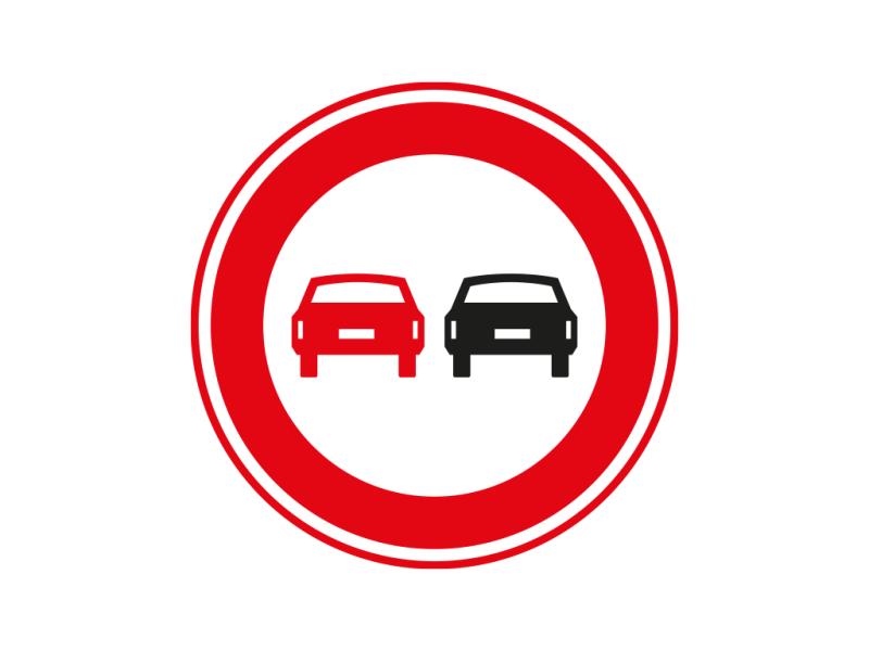 Verkeersbord a/r3/dor Ø 80 cm model: F01