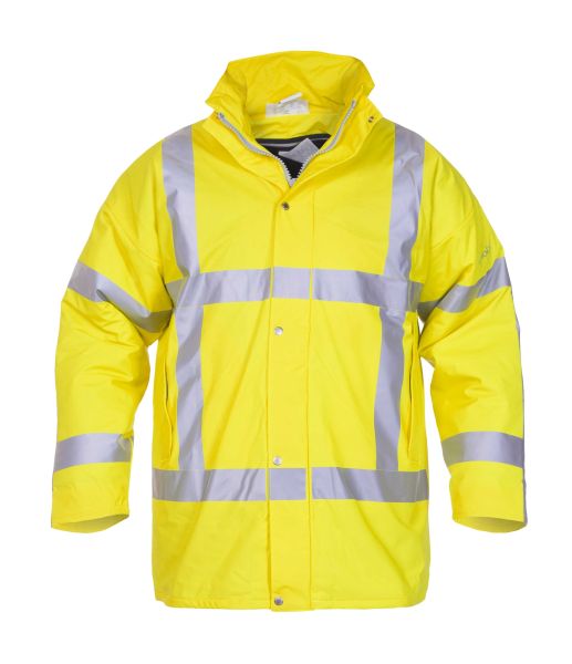 Veiligheidsjas NS PU Oxford  geel