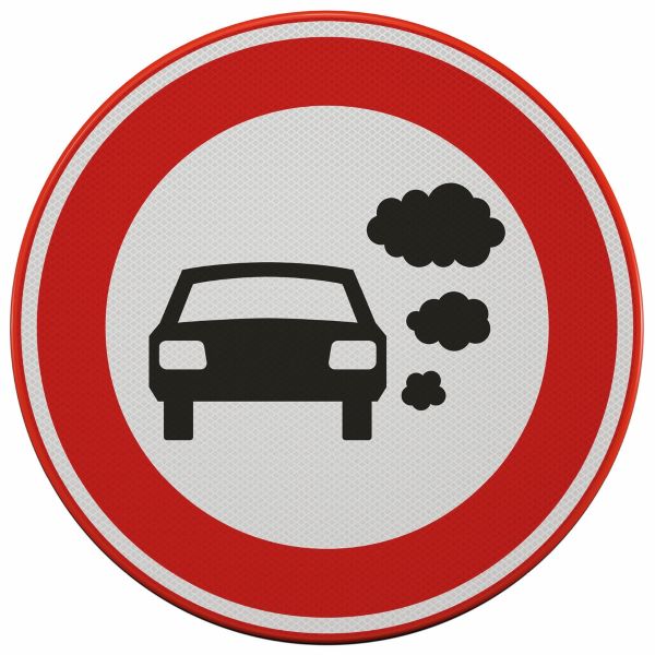 Verkeersbord | Model C22-E | R3 | DOR | Ø60 cm